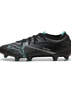 Chaussures De Football Ultra Nitro 7 Match Fg/ag Black / Intense Mint EU 40 1/2 unisex - Puma - FashionsVida