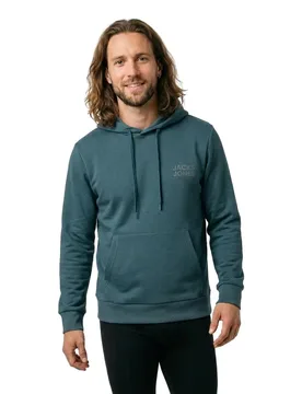 Sweat à Capuche Crop Logo Plus Size Turbulence / Small Print 5XL - Jack & jones - FashionsVida