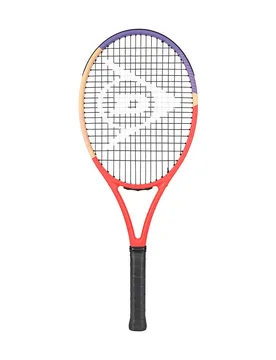 Tr Tristorm Team 100 Nh Tennis Racket Red / Peach / Purple 4 - Dunlop - FashionsVida