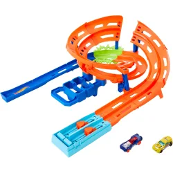 Pista para coches de juguete Choque en la pista Action