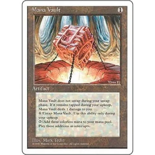 Mana Vault 4th Edition - Magic: The Gathering - FashionsVida