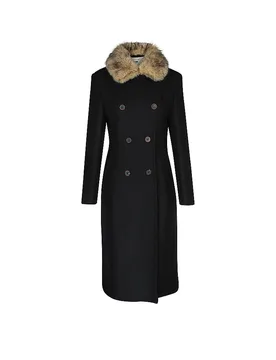 Wollmantel BRADWALL schwarz 34 Damen - Drykorn - FashionsVida