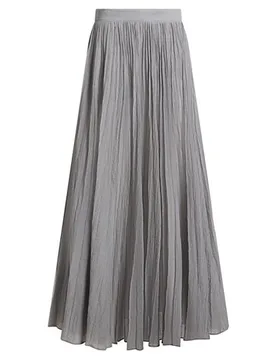 TOTEME Maxi-Rock Damen Grau 38 Damen - Totême - FashionsVida