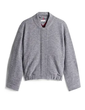Chaqueta de lana gris claro 36 - Tommy hilfiger - FashionsVida