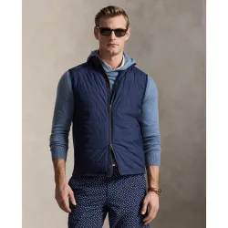 Chaleco de Hombre Acolchado Con Cremallera Completa