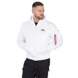 Industries Giacca Ma-1 Zh Back Print White / Black M