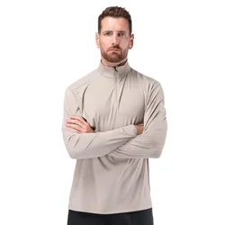 Rash Guard Manches Longues Uvactive 1/4 Zip Stone S Homme