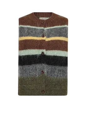 Strickjacke MMESTI dunkelgrün S damen - Mos mosh - FashionsVida