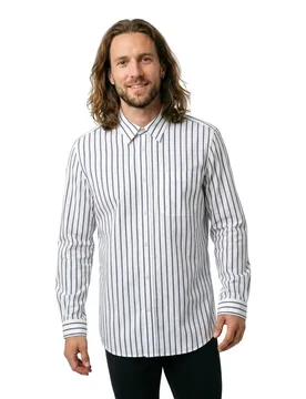 Hugo Camicia A Maniche Lunghe Erillo 1027352 Open White L - Hugo Boss - FashionsVida