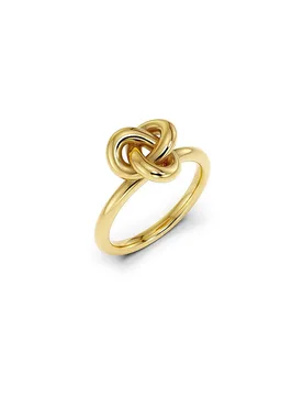 Anillo INFINITY KNOT RING Small Gold oro M - Edblad - FashionsVida