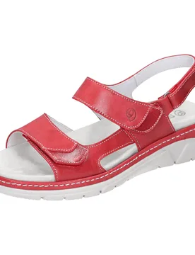 Damen-Sandalette "Sandy" rot 40 Damen - Suave - FashionsVida