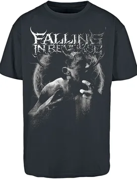 T-Shirt - Screaming - 3XL bis 4XL - für Männer - Größe 4XL - schwarz - Lizenziertes Merchandise! - Männer - male - Falling In Reverse - FashionsVida