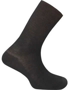 Calcetines de hombre de lana de canalé - Tentesolo. Hecho en España - Punto Blanco - FashionsVida