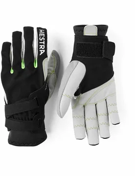 Wasserabweisende und winddichte Handschuhe für Langlaufski XC Ergo Grip Shark Glove Black/Light grey für Herren Größe 8 schwarz - Hestra - FashionsVida