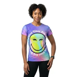 T-shirt à Manches Courtes Smileyworld Vibes