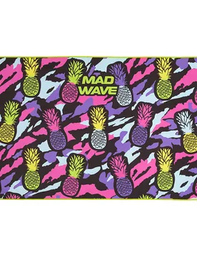Serviette Microfiber Pineapple Multicolor 80 x 140 cm - Mad Wave - FashionsVida