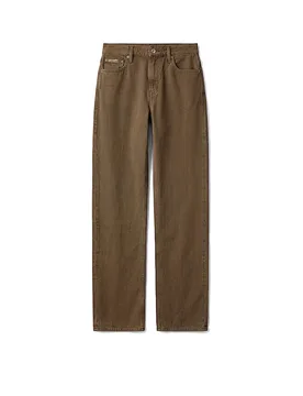 JEANS Jeans Straight Fit 90S olive 25/L29 Damen - Calvin Klein - FashionsVida
