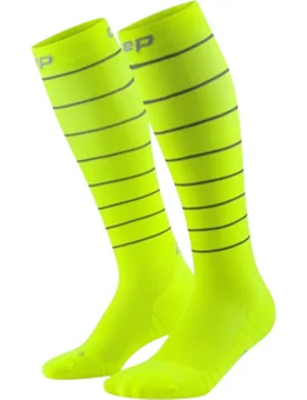 PRO Run Reflective Laufsocken Herren Neon Yellow Gr. 5 - Cep - FashionsVida