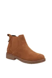 Women's 'Maddy Wide' Ankle Boots in Tan Size: 8 - Tan - Size: 8