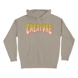 Sweat à Capuche Logo Pullover Cement M