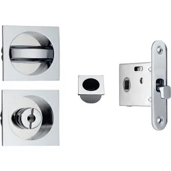 Kit Puertas Correderas Embutir Cuadrado 56 x 56 mm - 85 x 17 mm