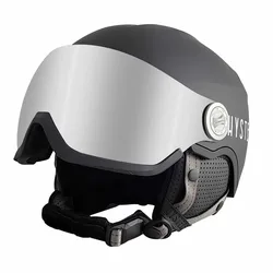 Casque Avec Visière Black / Black L unisex