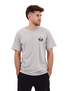 Maglietta A Maniche Corte Logo Wing&anchor Heather Grey S - Dockers - FashionsVida