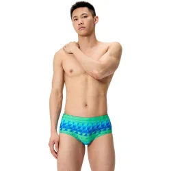 Bañador de natación para hombre Male Printed 13cm Brief
