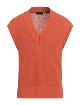 Pullover Herren Rostrot 46 Herren - Roberto collina - FashionsVida