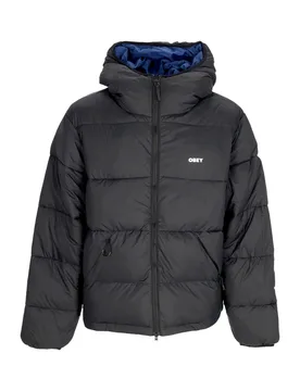 Piumino Uomo Stratus Puffer Black - OBEY - FashionsVida