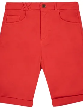 Pantaloni Corti Sintamid Hibiscus / Red 48 - TBS - FashionsVida