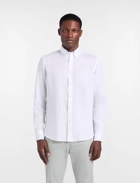 Harmont&blaine camicia in puro lino regular fit uomo bianco - Harmont & Blaine - FashionsVida