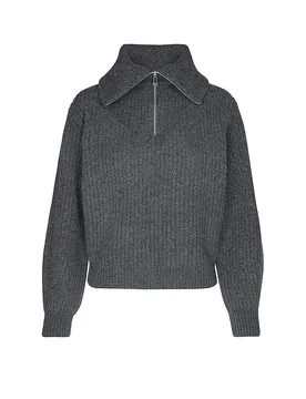 Troyer Pullover grau M damen - WEEKEND MAX MARA - FashionsVida