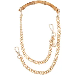 Handtasche Catena Oro Bamboo Einheitsgrösse