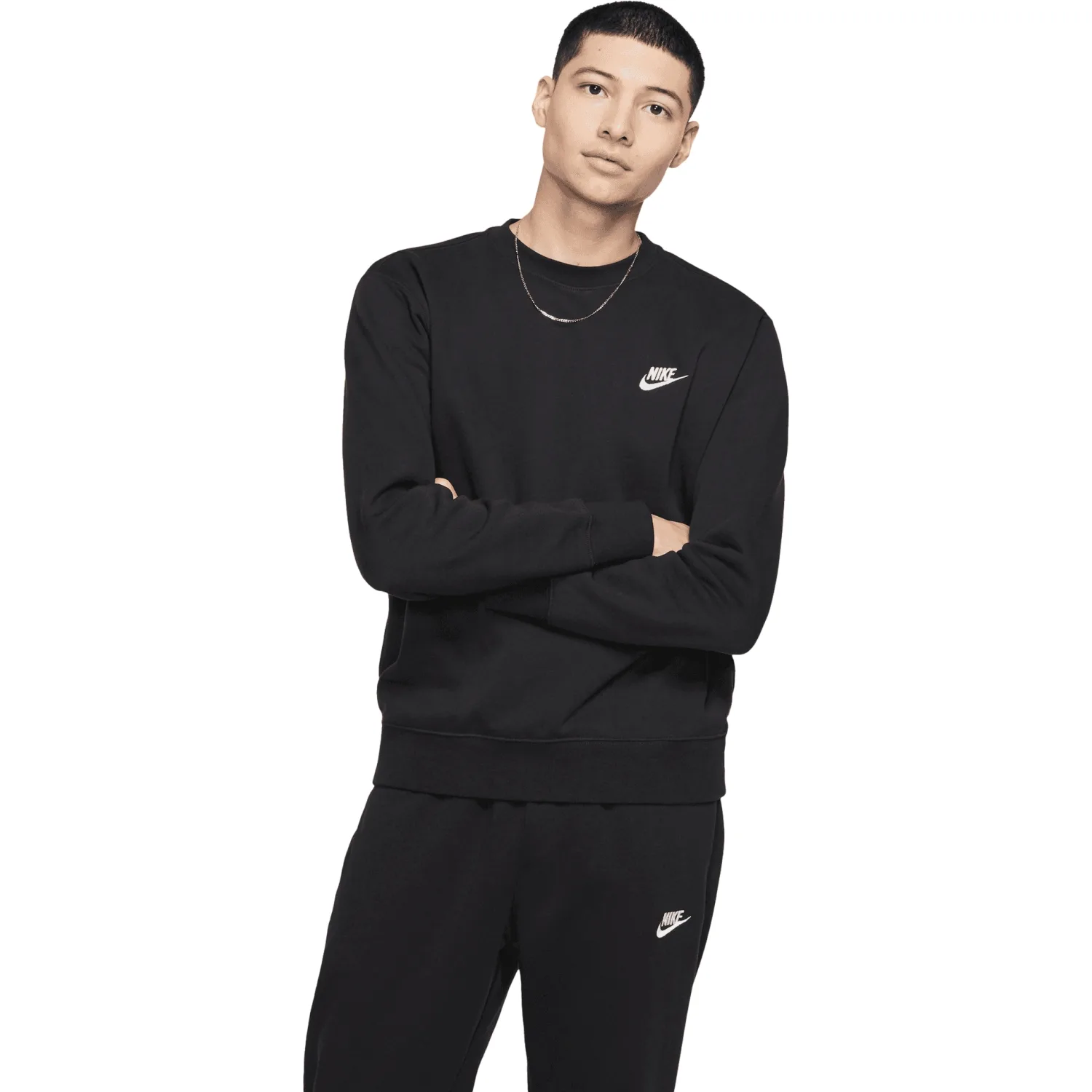 Golf Pullover Club Fleece Crew, schwarz xxl - Nike - FashionsVida