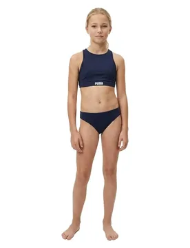 Bikini Racerback Navy 5-6 Années Fille - Puma - FashionsVida