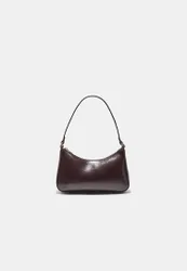 Schultertasche mit langer Kette Braun OS