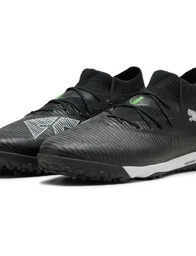 Chaussures De Football Future 8 Pro Cage Mid Black / Silver / Fluo Green EU 45 - Puma - FashionsVida