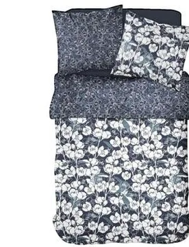 Bettwäsche Parure De Lit Mawira Bleu Marine Einheitsgrösse - Today - FashionsVida