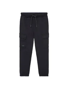 Boboli Pantaloni Fleece Black 4 Anni - BÒBOLI - FashionsVida