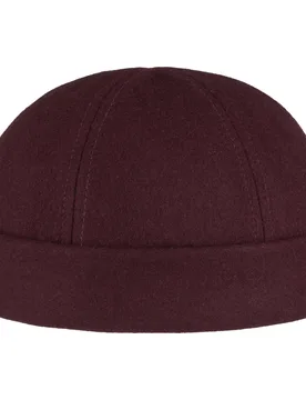 Port Docker Cap by - bordeaux - Size: One Size - Lipodo - FashionsVida