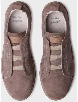 Zapatillas de hombre de piel con elásticos - Toni Pons - FashionsVida