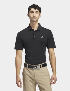 Mens Polo Ultimate365 Solid - Nero, nero nero Uomo taglia XS - Adidas - FashionsVida