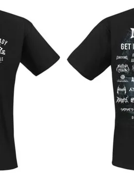 T-Shirt - Metal Battle 2025 LineUp - S bis 4XL - für Männer - Größe XL - schwarz - EMP exklusives Merchandise! - Männer - male - Wacken Open Air - FashionsVida
