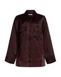Camisa Mujer Marrón chocolate M Mujer