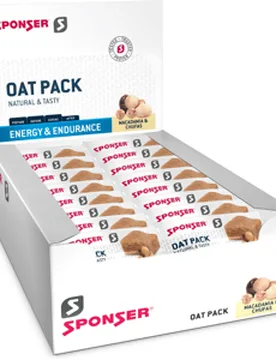 Oat Pack Energieriegel 1 Box/Display (30x60g) - Sponser - FashionsVida