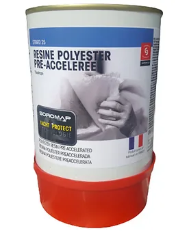 Polyester Resin White 750 g unisex - soromap - FashionsVida