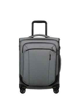 Maleta de cabina RE-LITE SPINNER 55cm Charcoal Amber gris - Samsonite - FashionsVida
