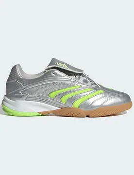 Scarpe Predator Sala 38 Silver Metallic / Signal Green / Cloud White - Adidas - FashionsVida