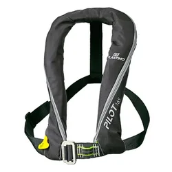 Pilot 165n Safety Belt Harness Inflatable Life Jacket Black One Size unisex
